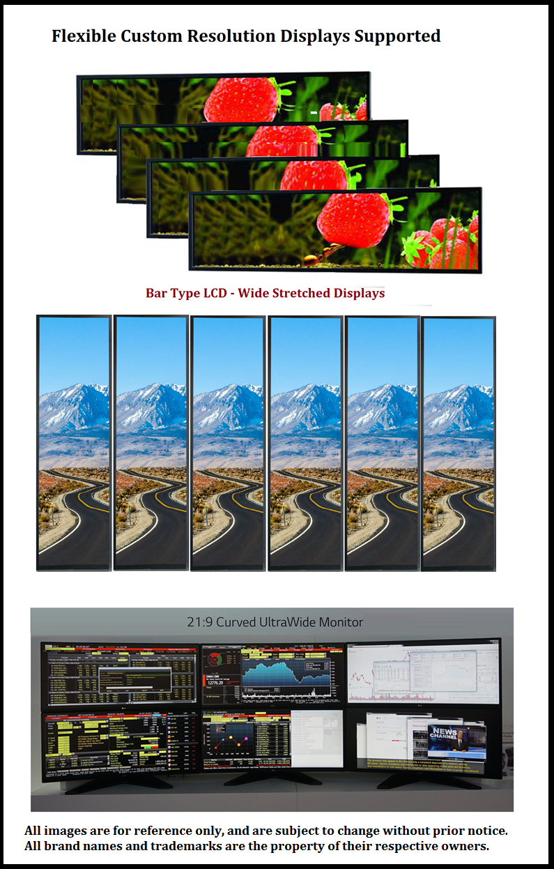 Bar type Displays